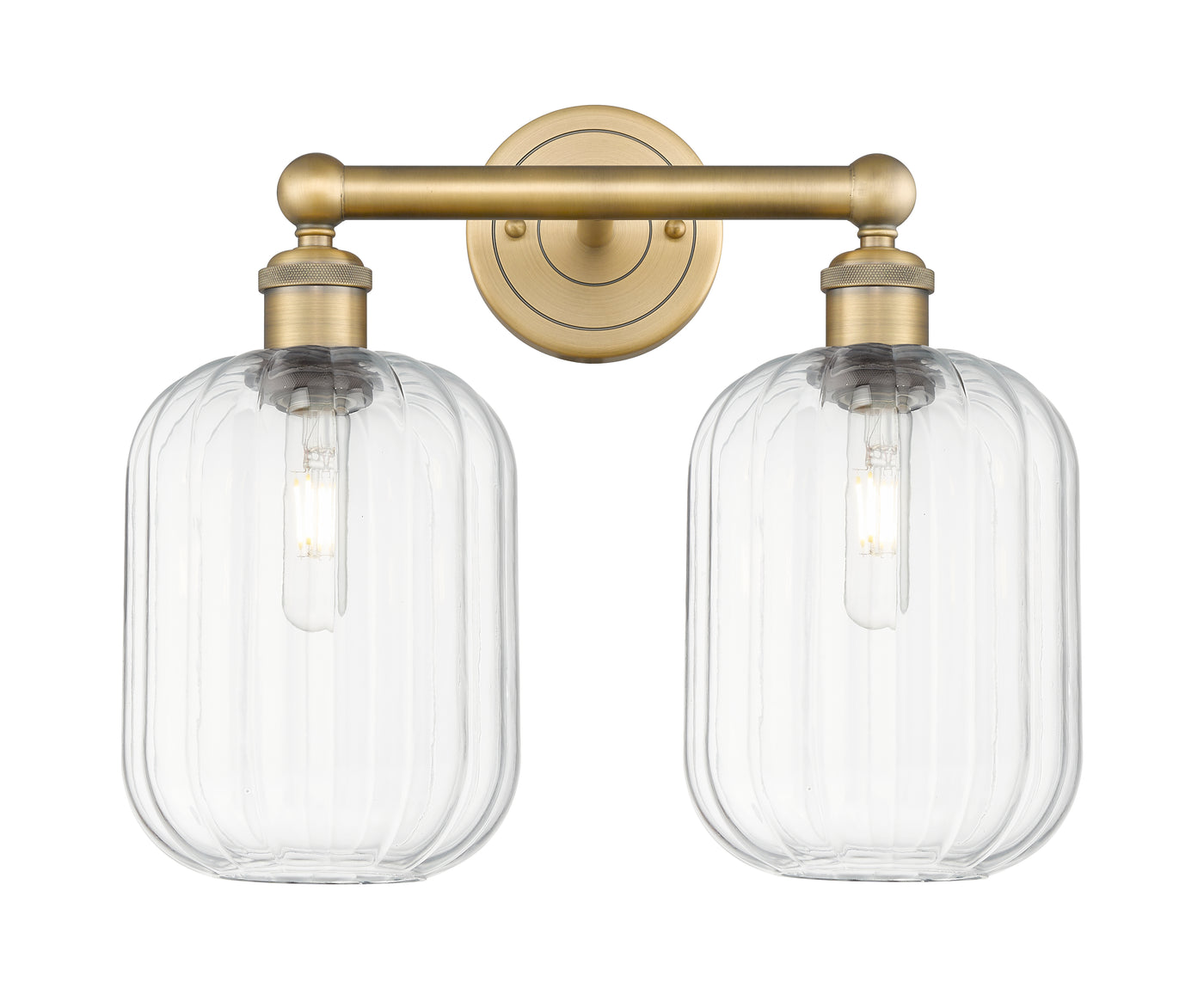 Edison Bath Vanity Light Cast Brass Finish
