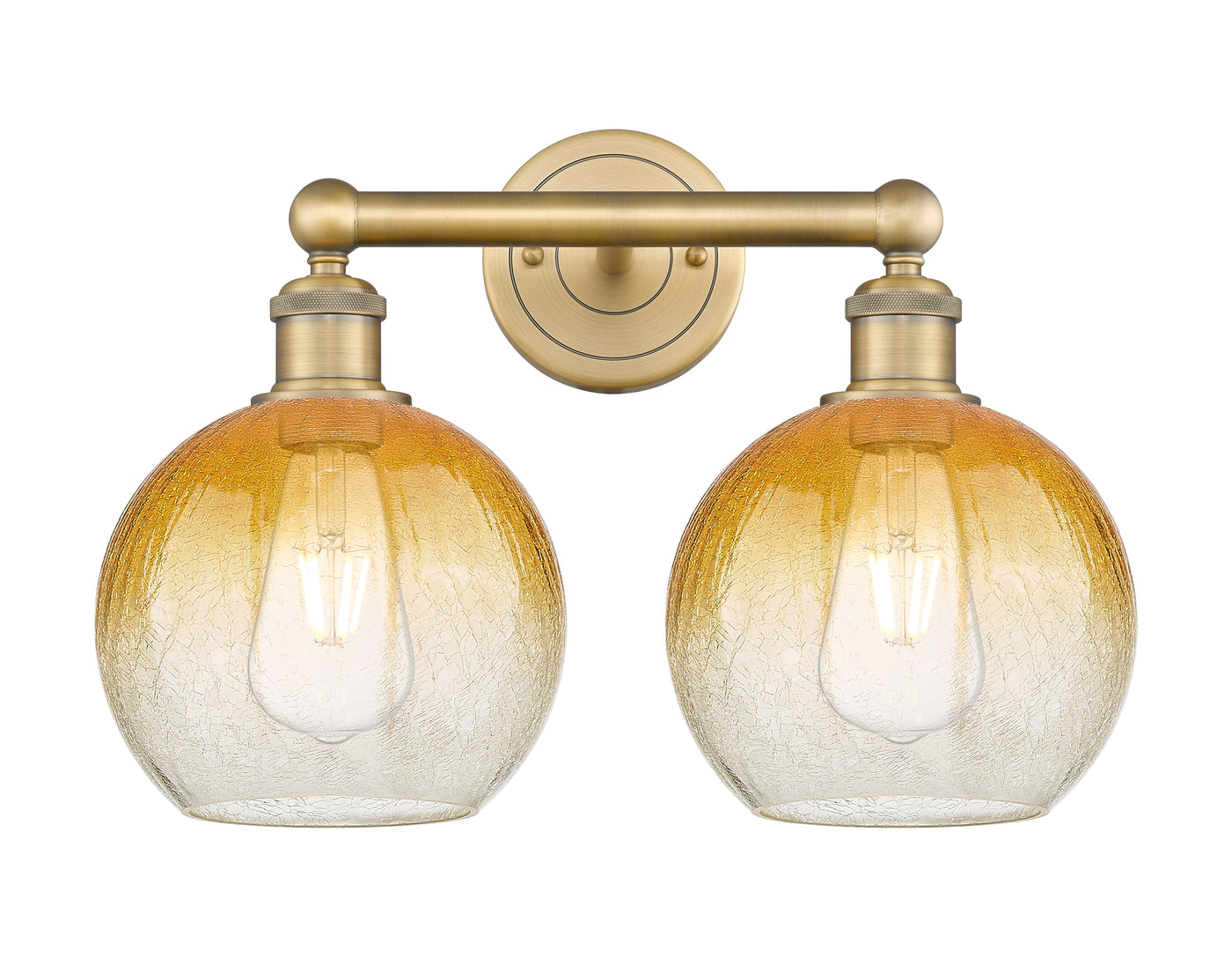 Edison Bath Vanity Light Cast Brass Finish