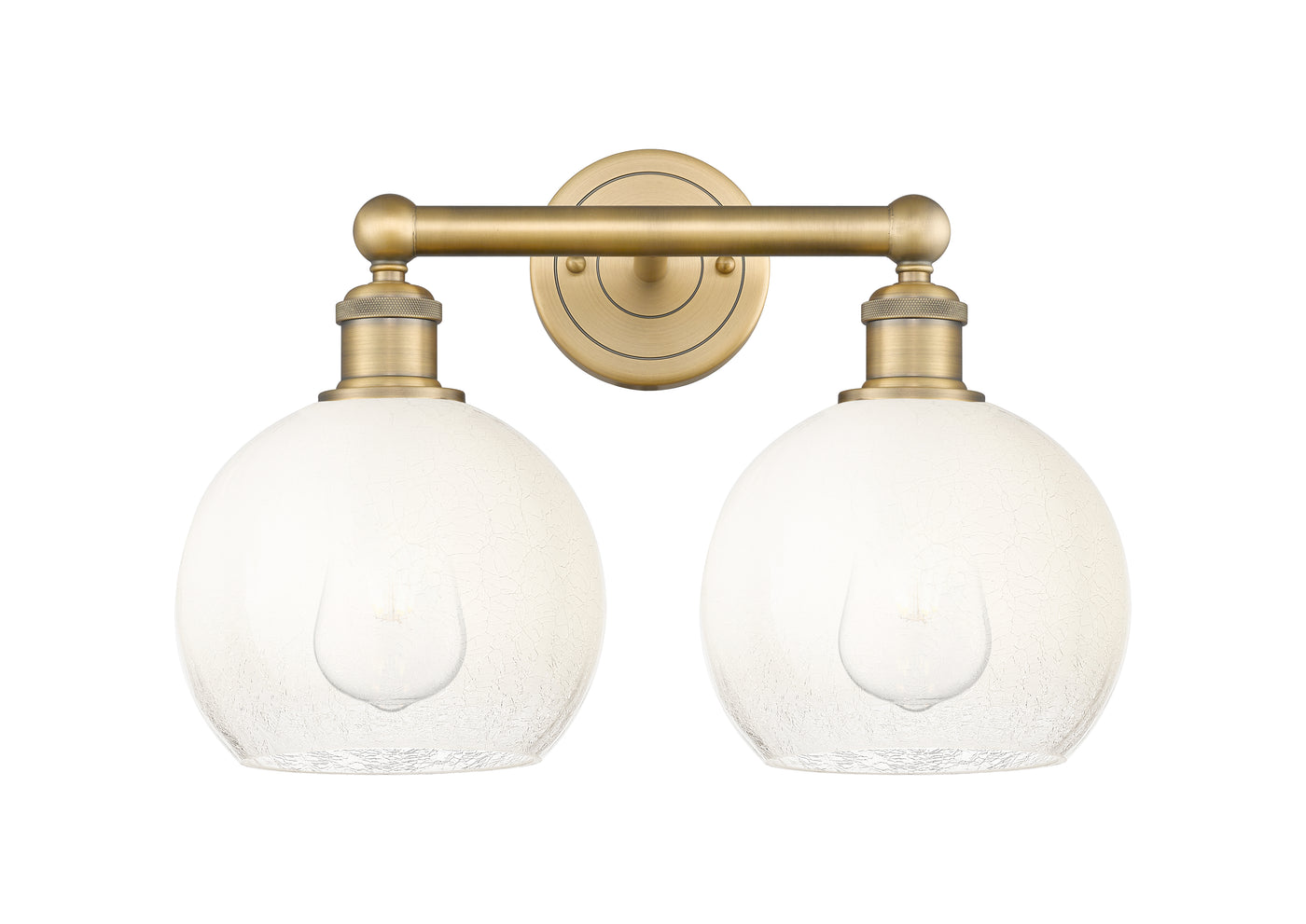 Edison Bath Vanity Light Cast Brass Finish