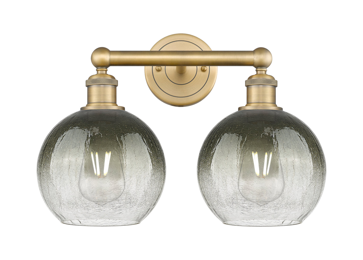 Edison Bath Vanity Light Cast Brass Finish