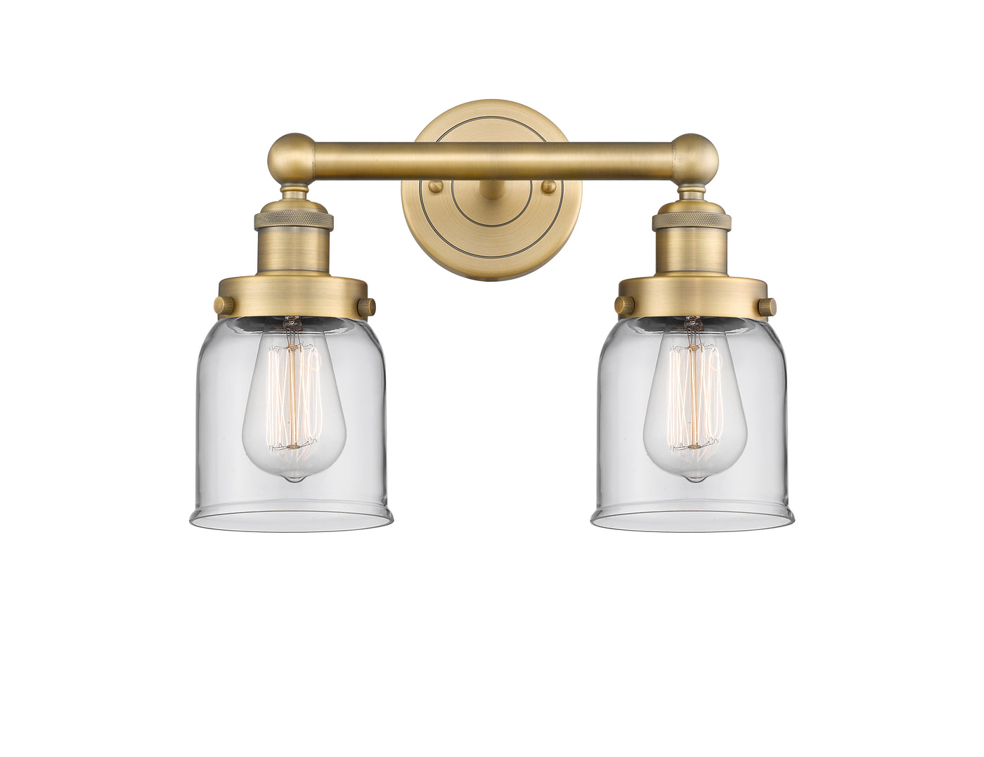 Edison Bath Vanity Light Cast Brass Finish