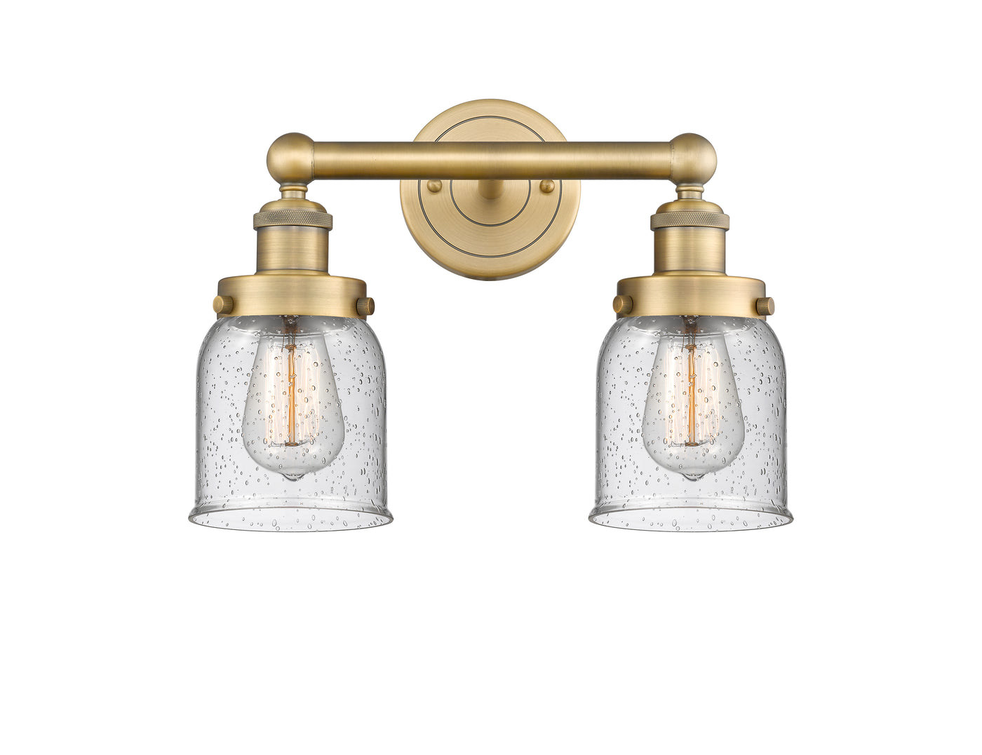 Edison Bath Vanity Light Cast Brass Finish
