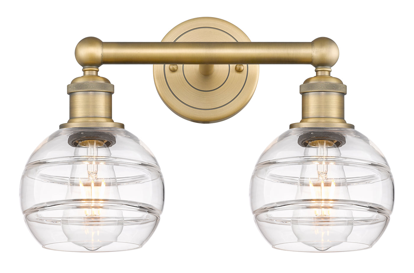 Edison Bath Vanity Light Cast Brass 11 Inch