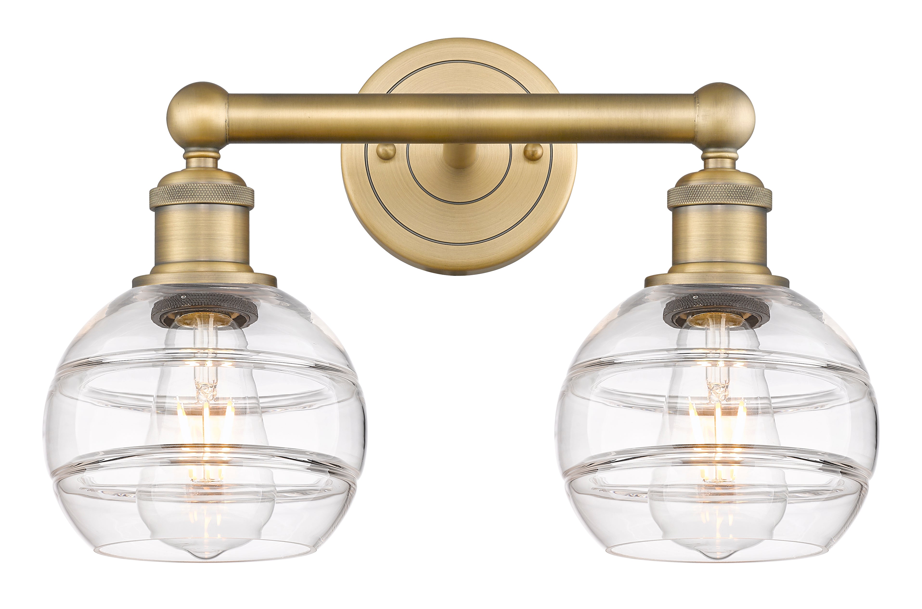 Edison Bath Vanity Light Cast Brass 11 Inch