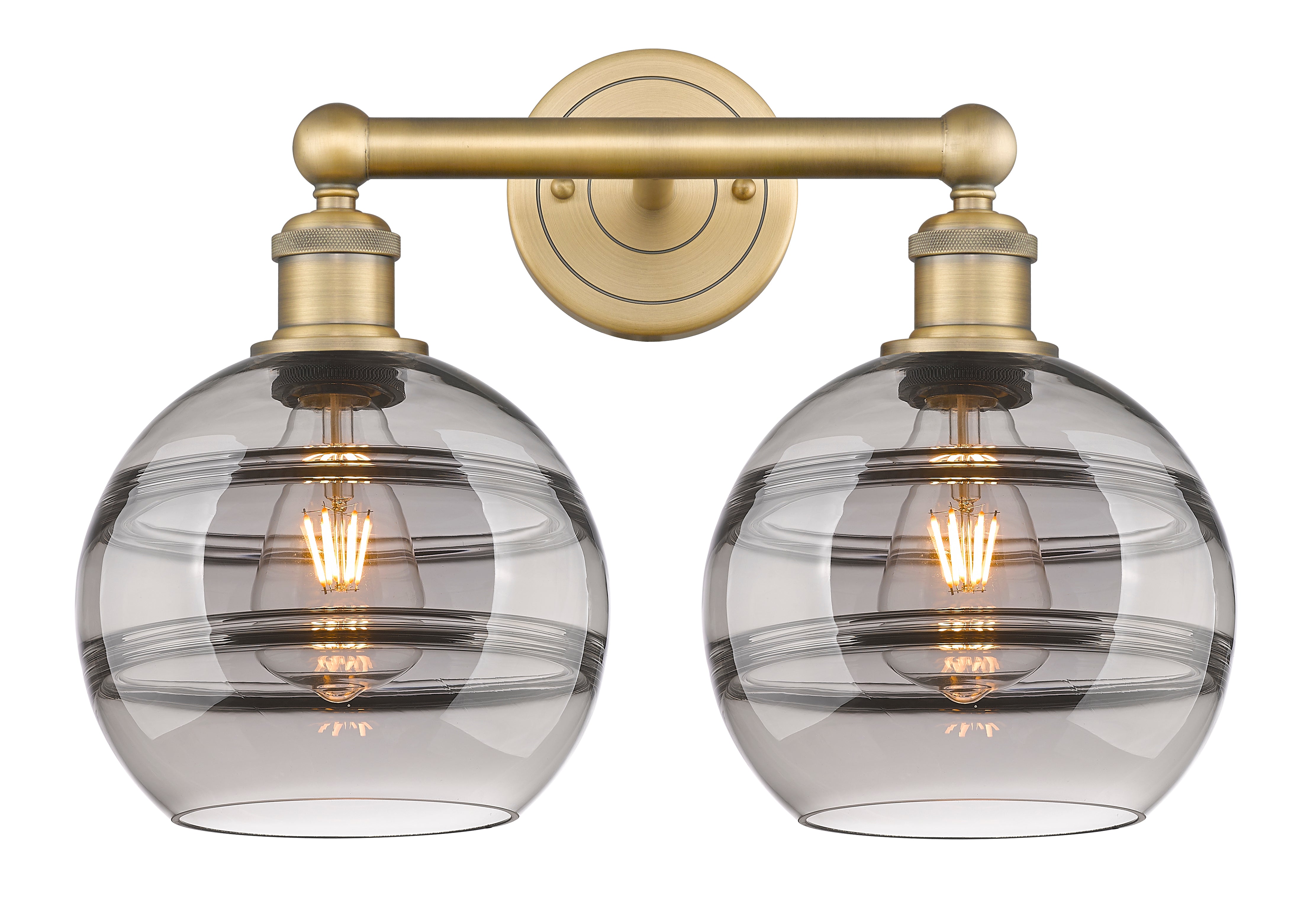 Edison Bath Vanity Light Cast Brass Finish