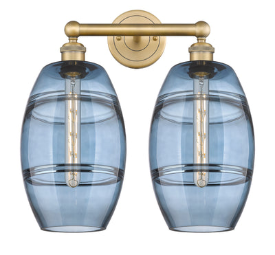 Edison Bath Vanity Light Cast Brass 14.875