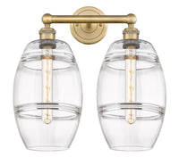 Edison Bath Vanity Light Cast Brass 14.875