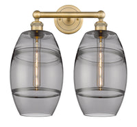Edison Bath Vanity Light Cast Brass 14.875