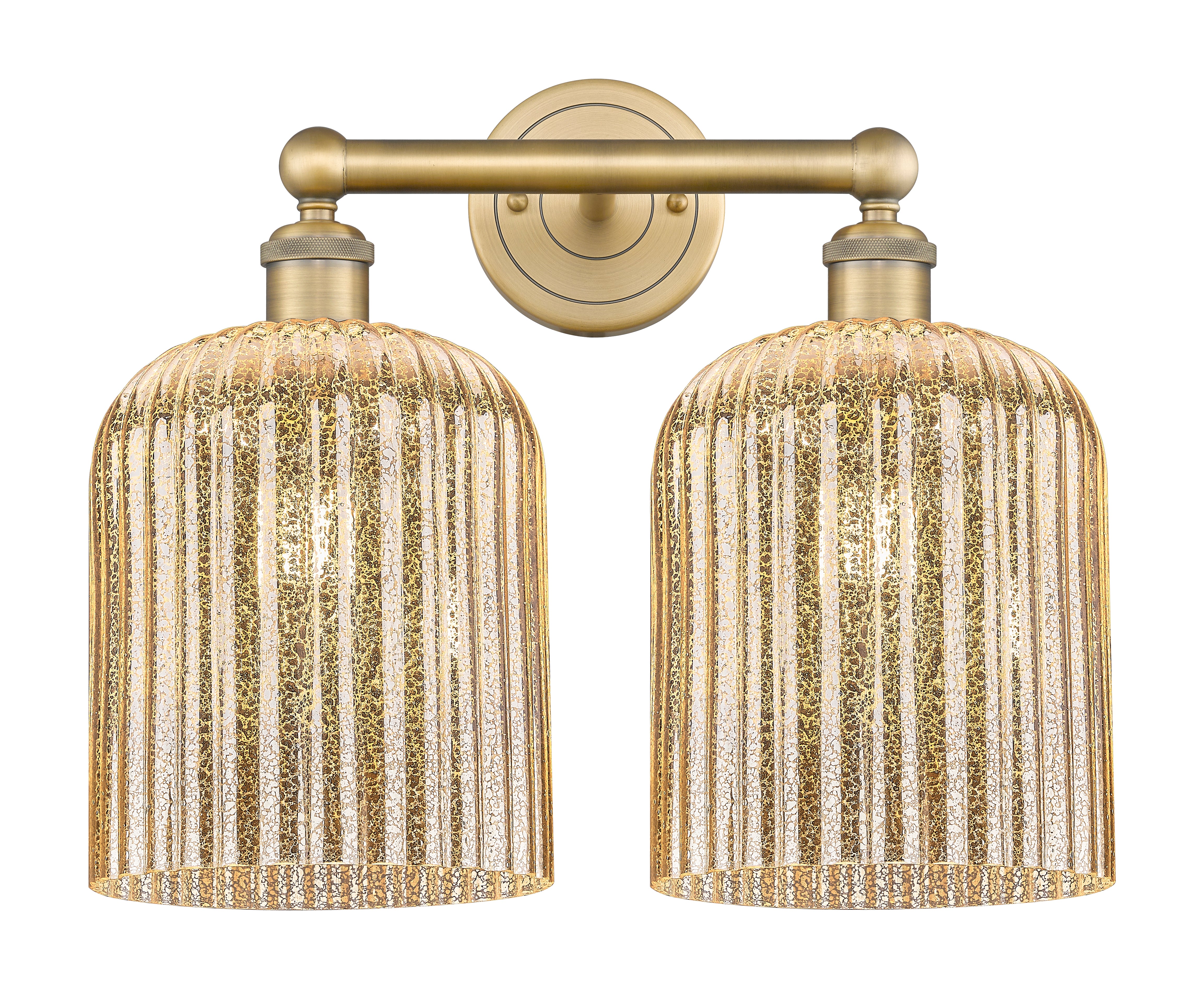 Edison Bath Vanity Light Cast Brass 14 Inch