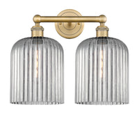 Edison Bath Vanity Light Cast Brass 14 Inch