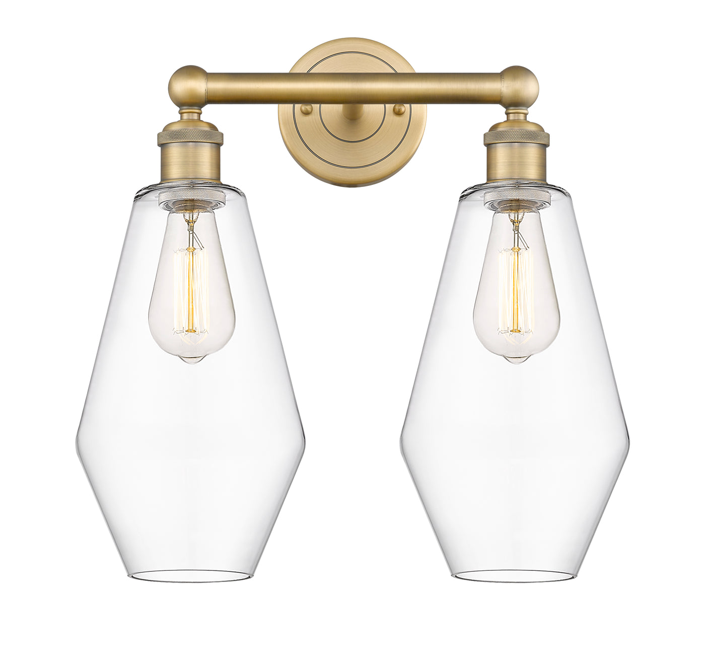Edison Bath Vanity Light Cast Brass