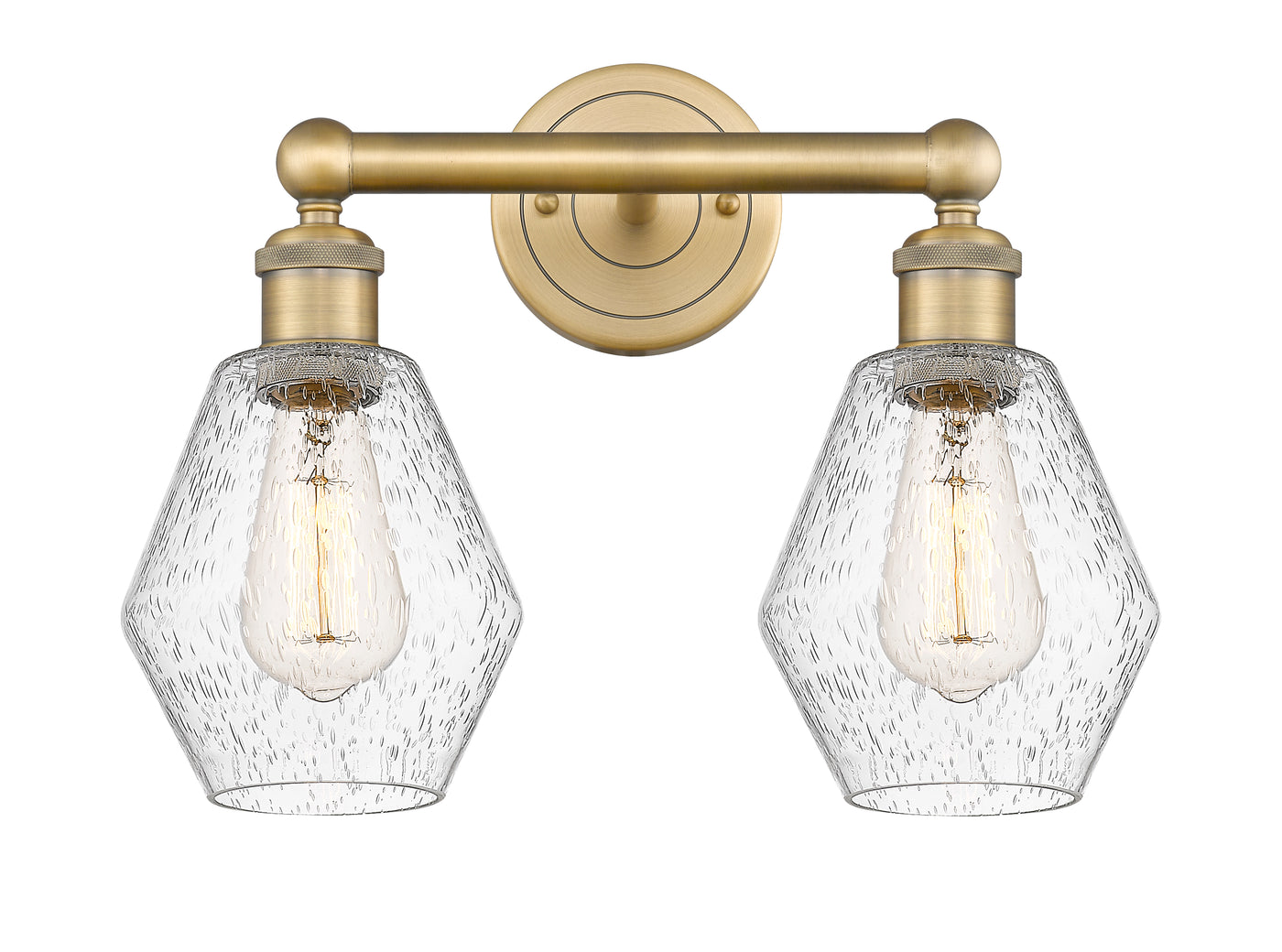 Edison Bath Vanity Light Cast Brass Finish