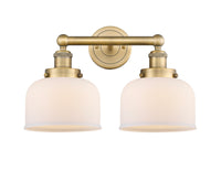 Edison Bath Vanity Light Cast Brass 16 Inches