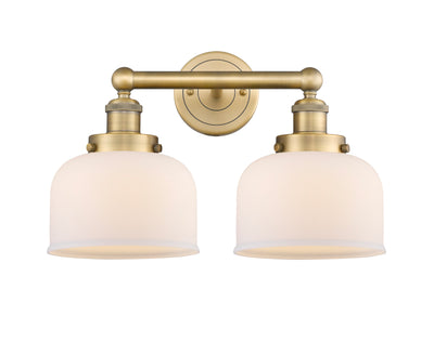 Edison Bath Vanity Light Cast Brass 16 Inches