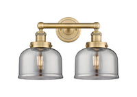 Edison Bath Vanity Light Cast Brass 16 Inches