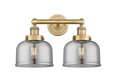 Edison Bath Vanity Light Cast Brass 16 Inches