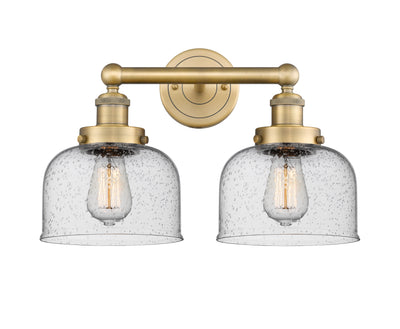 Edison Bath Vanity Light Cast Brass 16 Inches