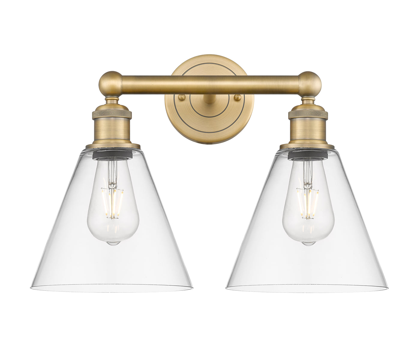 Edison Bath Vanity Light Cast Brass