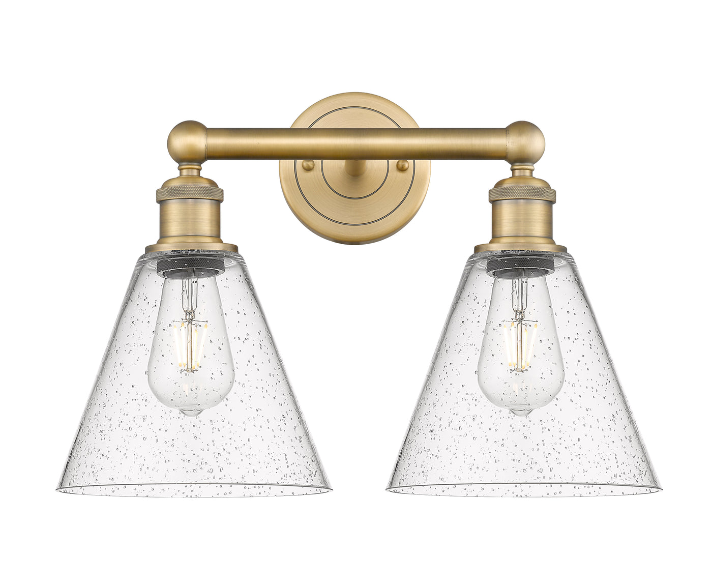 Edison Bath Vanity Light Cast Brass
