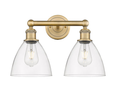 Edison Bath Vanity Light Steel Glass Brass