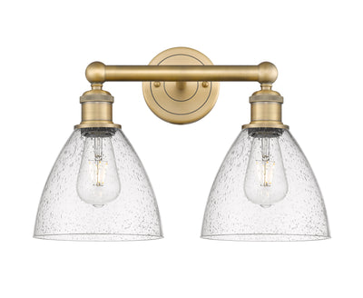 Edison Bath Vanity Light Steel Glass Brass