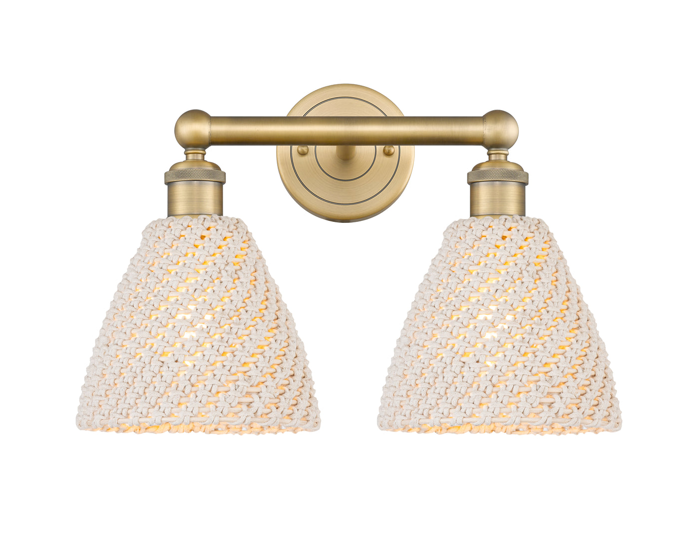 Edison Bath Vanity Light Cast Brass 11 Inch