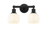 Edison Bath Vanity Light Cast Brass Glass