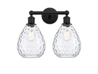 Edison Bath Vanity Light Cast Brass Glass