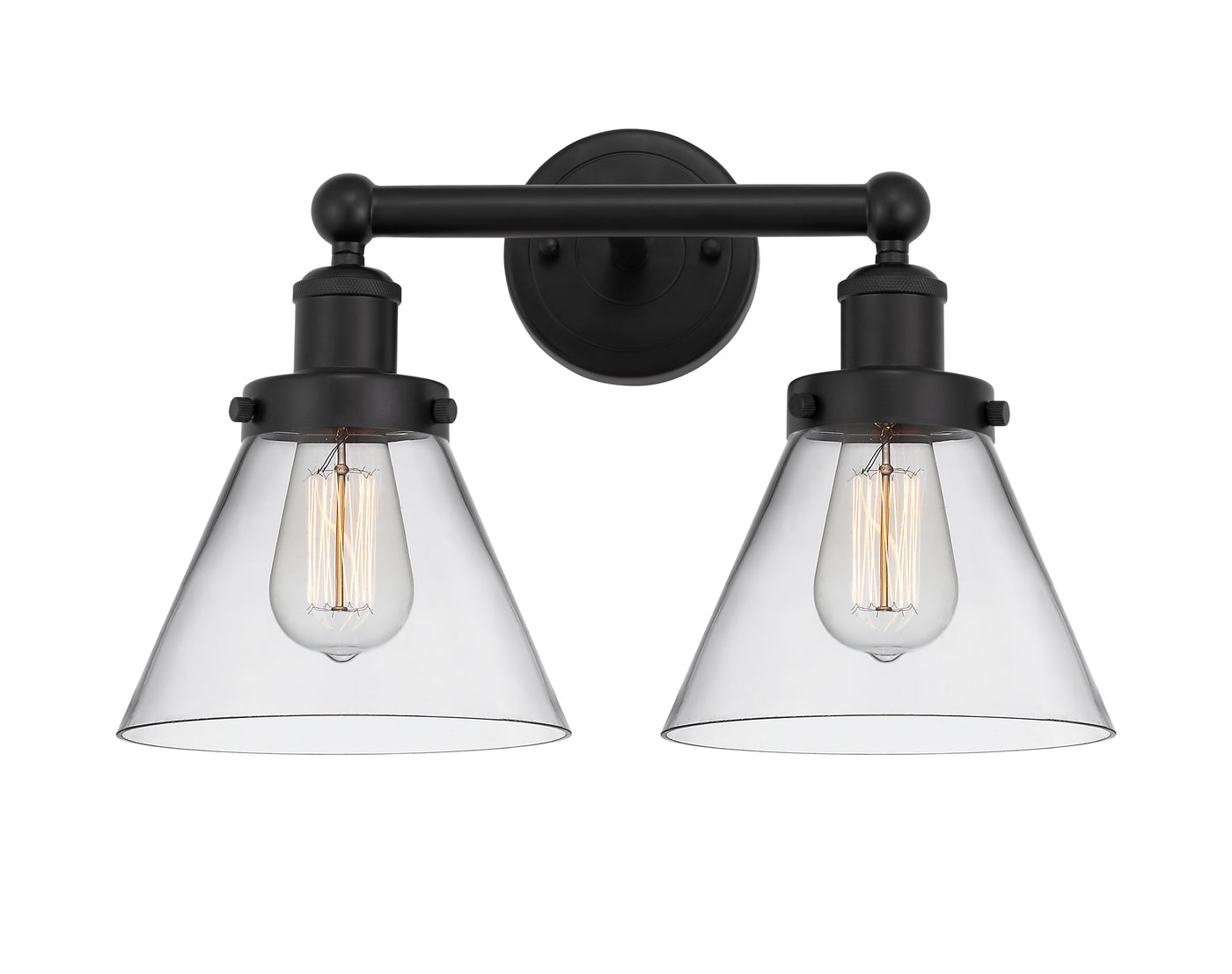 Edison Bath Vanity Light Cast Brass