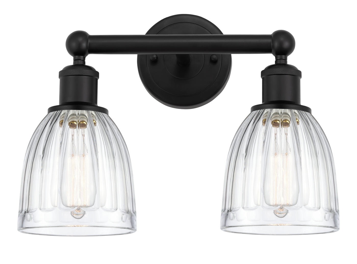 Edison Bath Vanity Light Cast Brass Finish