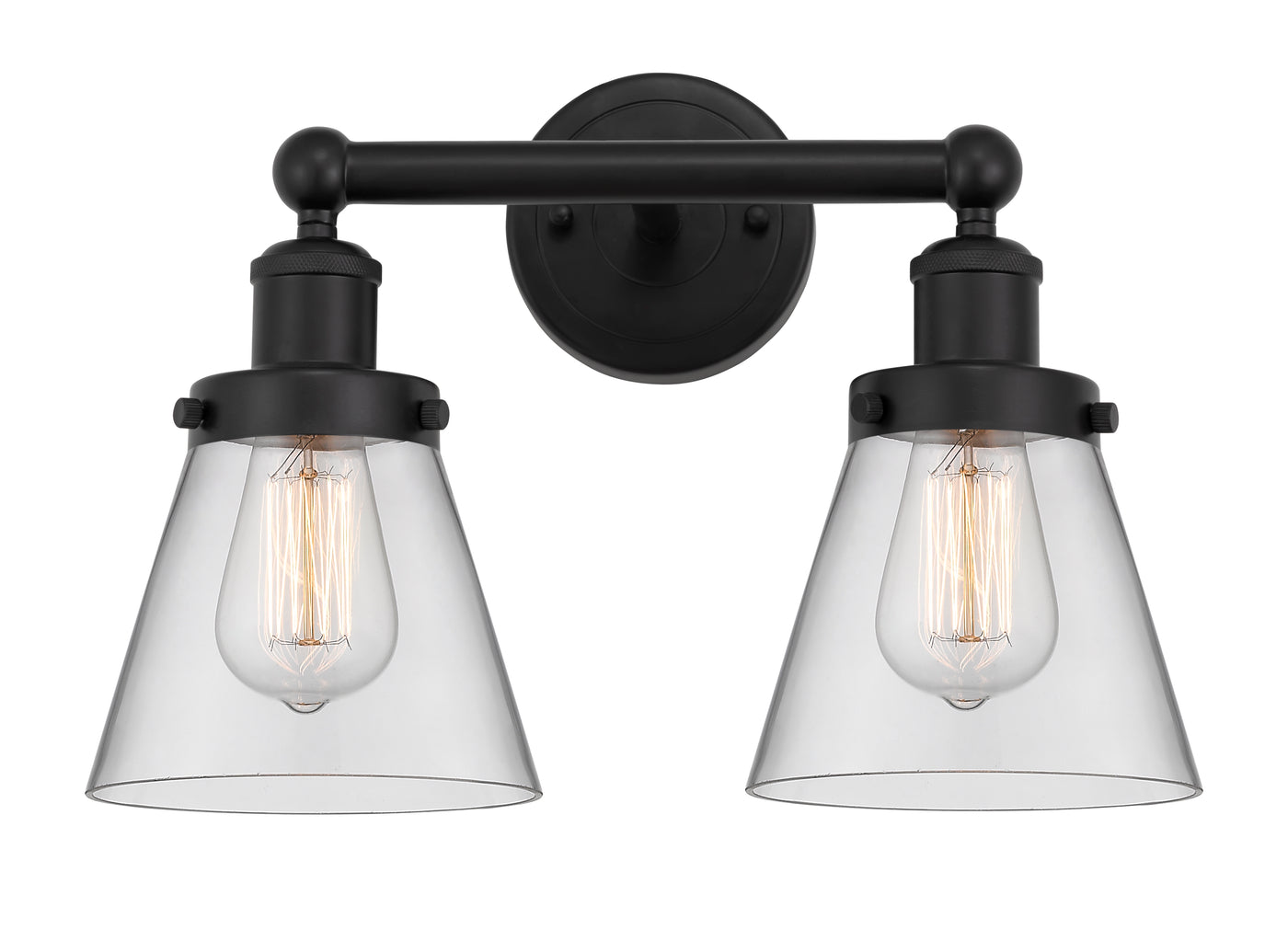 Edison Bath Vanity Light Cast Brass Finish
