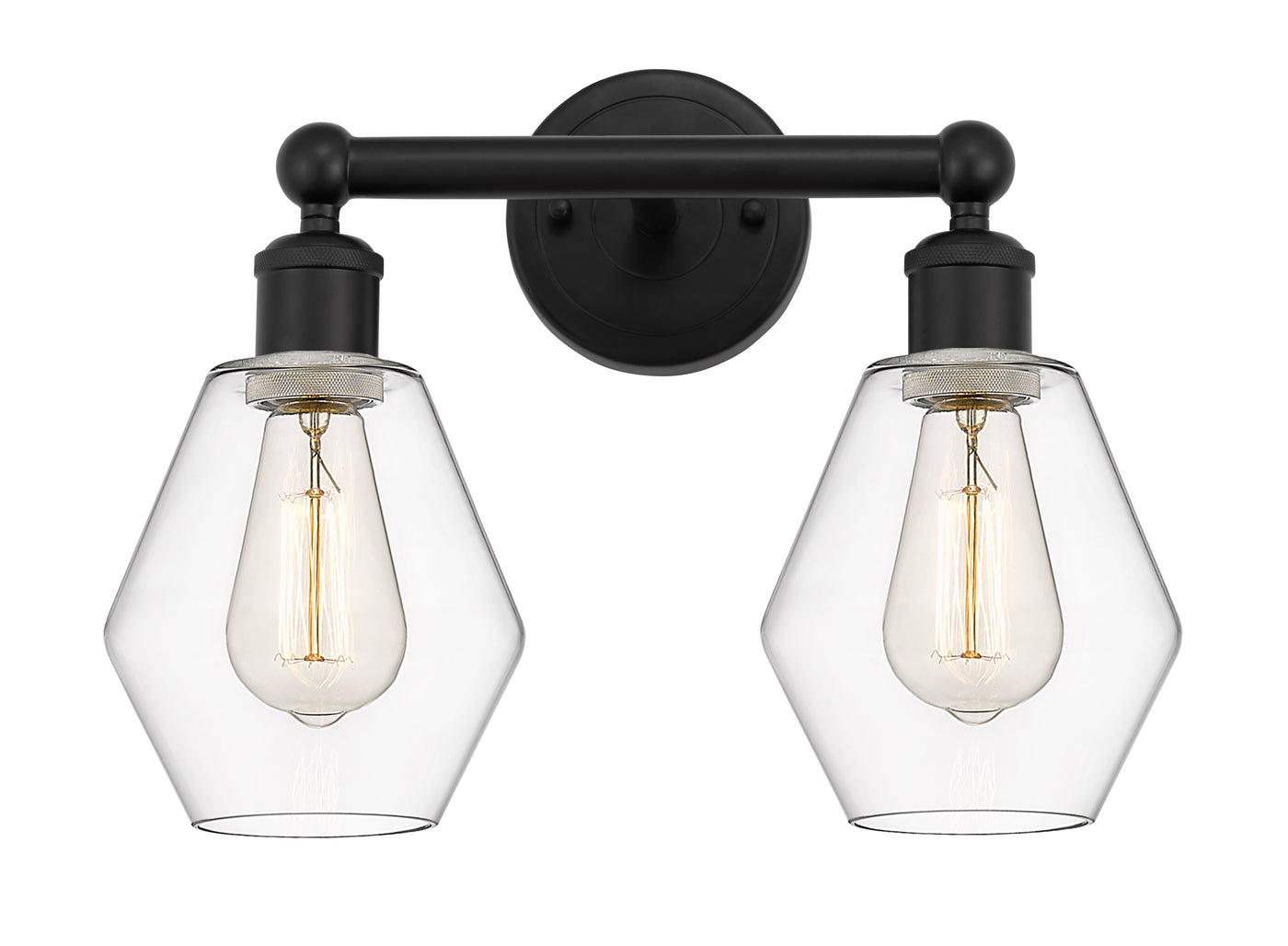 Edison Bath Vanity Light Cast Brass Finish