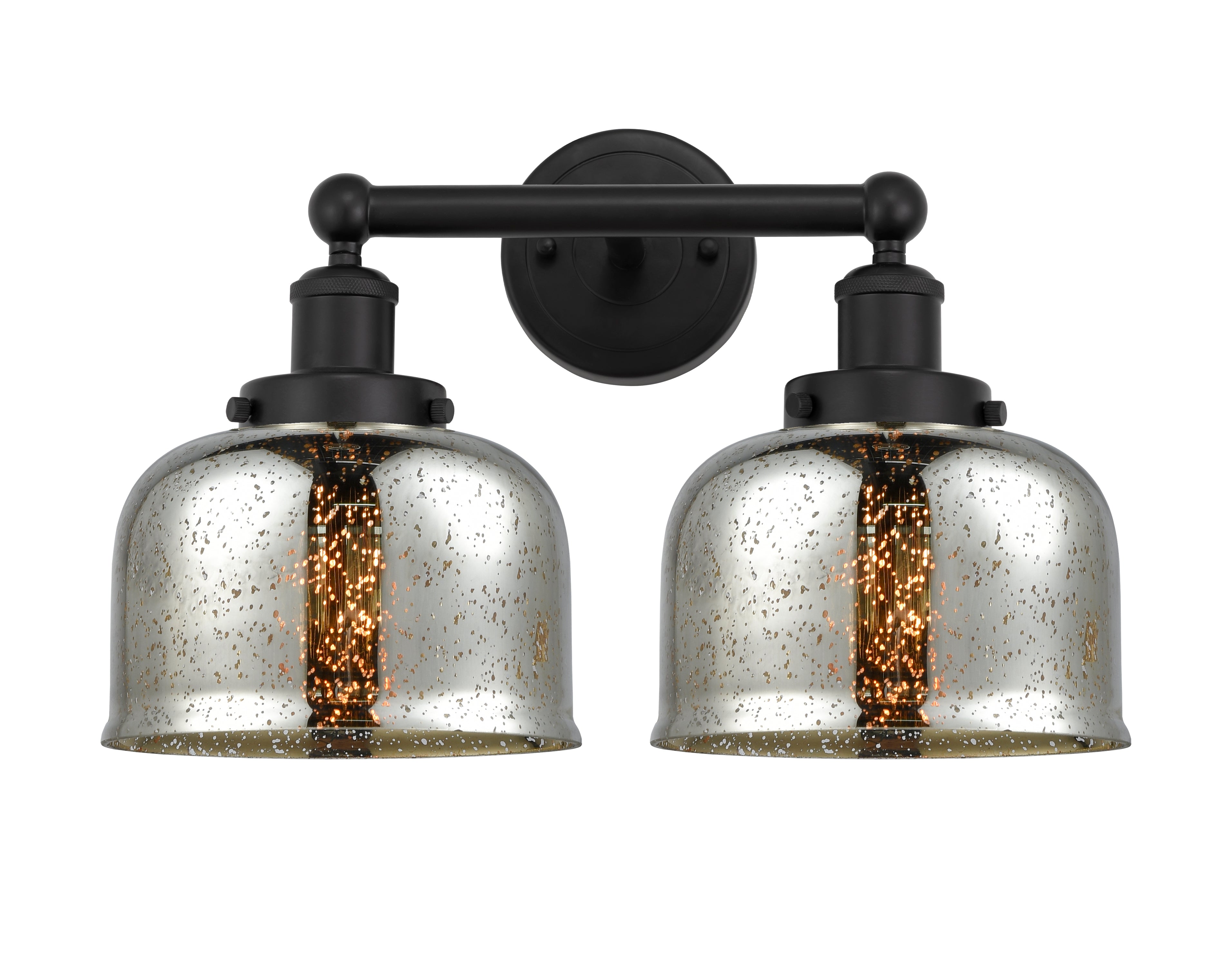 Edison Bath Vanity Light Cast Brass 16 Inches