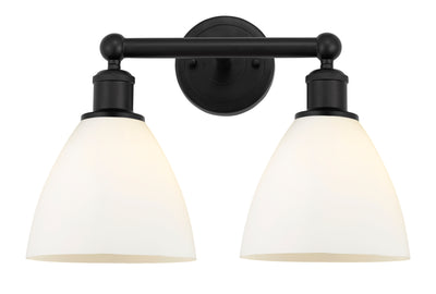 Edison Bath Vanity Light Steel Glass Brass