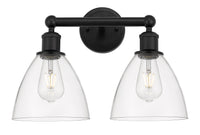Edison Bath Vanity Light Steel Glass Brass