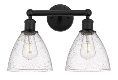 Edison Bath Vanity Light Steel Glass Brass