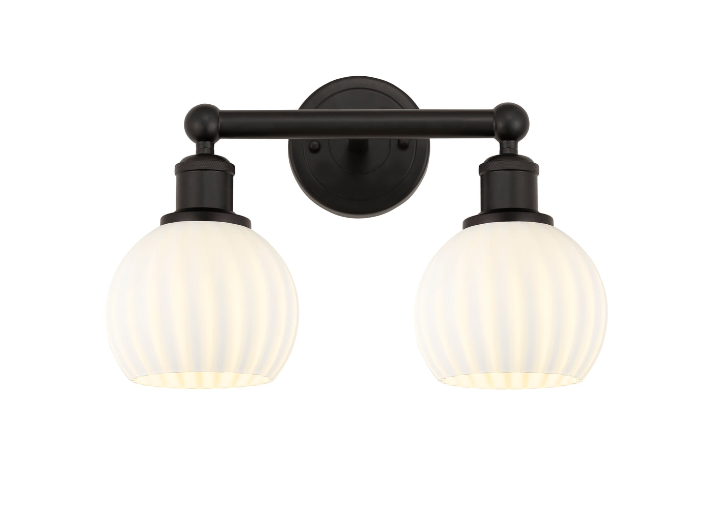 Edison Bath Vanity Light Cast Brass Glass