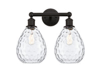Edison Bath Vanity Light Cast Brass Glass