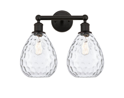 Edison Bath Vanity Light Cast Brass Glass
