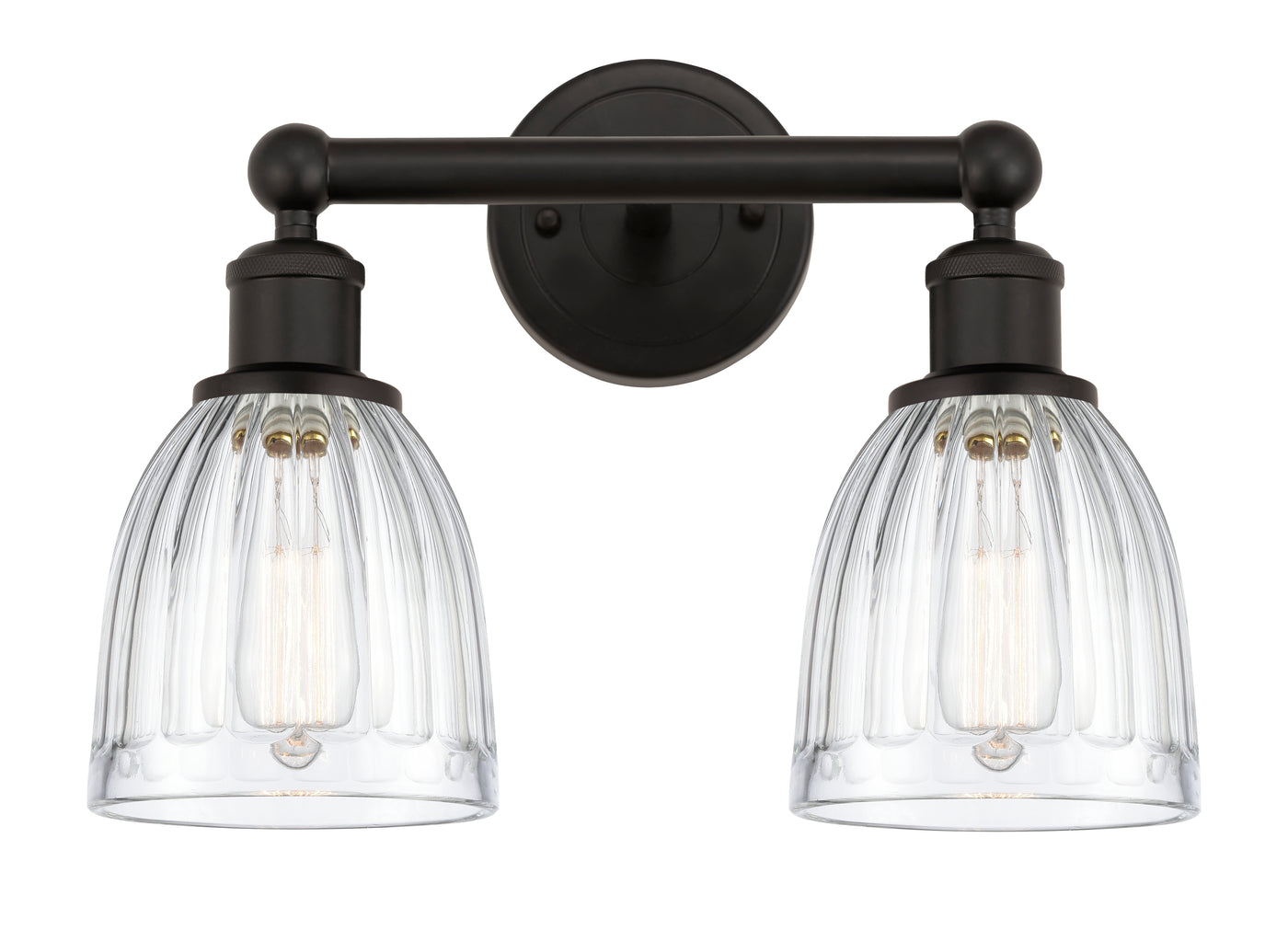 Edison Bath Vanity Light Cast Brass Finish