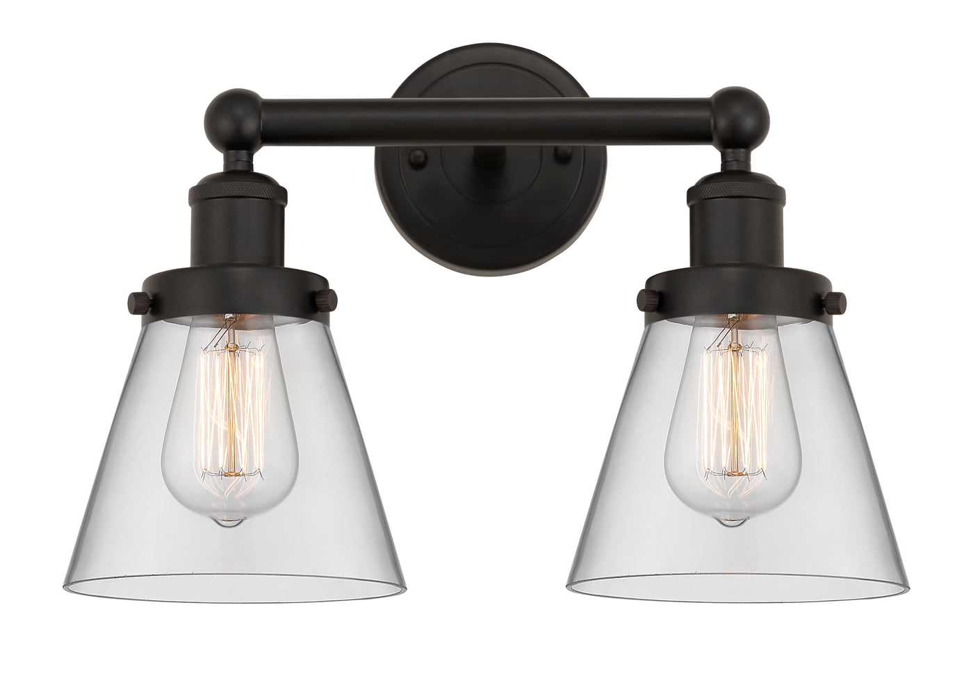 Edison Bath Vanity Light Cast Brass Finish