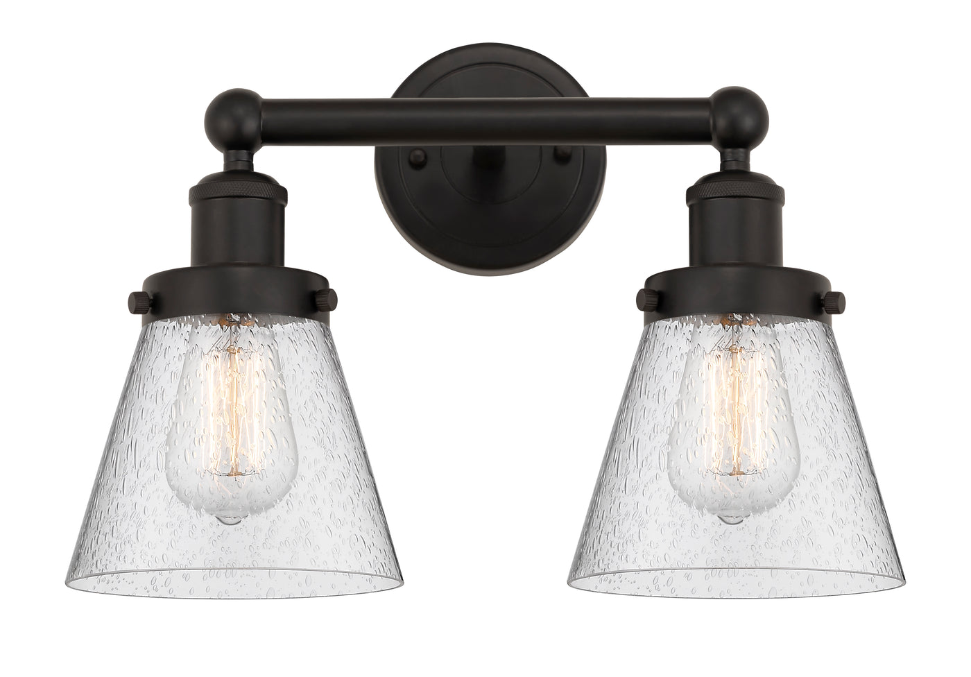 Edison Bath Vanity Light Cast Brass Finish
