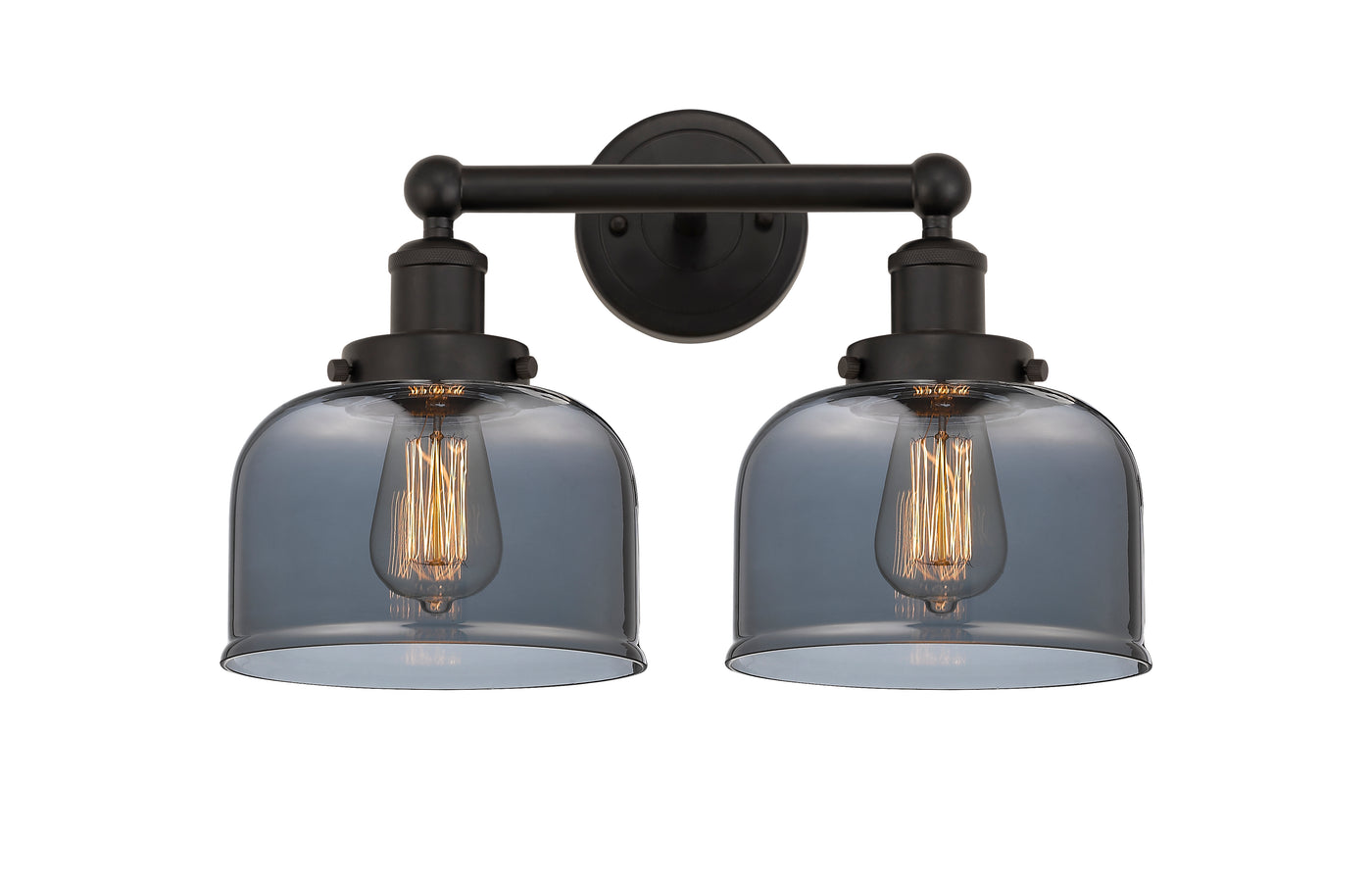 Edison Bath Vanity Light Cast Brass 16 Inches
