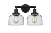 Edison Bath Vanity Light Cast Brass 16 Inches
