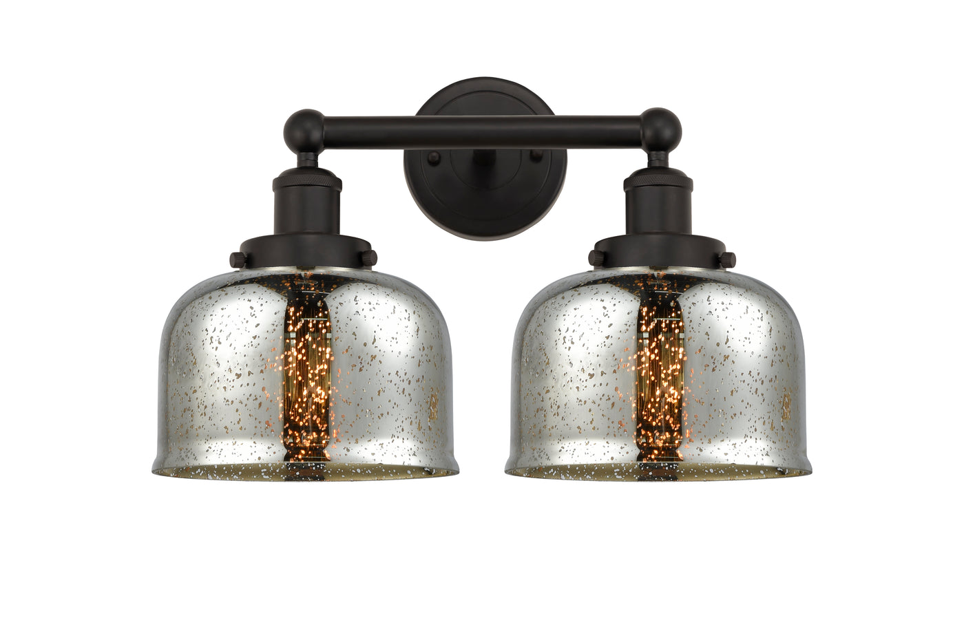 Edison Bath Vanity Light Cast Brass 16 Inches