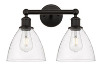 Edison Bath Vanity Light Steel Glass Brass
