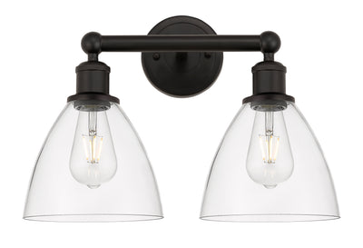 Edison Bath Vanity Light Steel Glass Brass