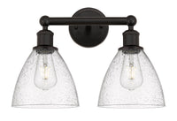 Edison Bath Vanity Light Steel Glass Brass