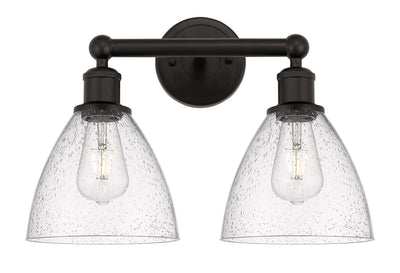 Edison Bath Vanity Light Steel Glass Brass