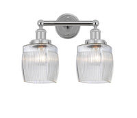 Edison Bath Vanity Light Cast Brass Glass